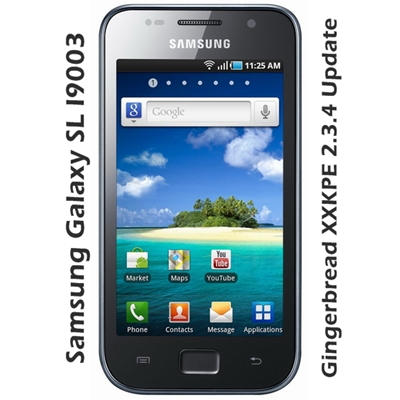 Samsung Galaxy SL I9003 XXKPE Update